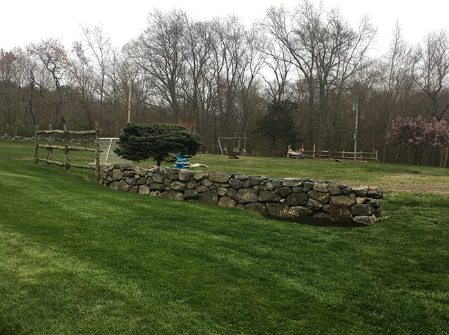 South Shore stone walls