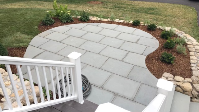 Stone patio